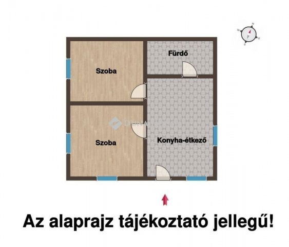 Eladó családi ház, Pándon 47.5 M Ft, 2 szobás