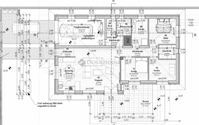 Eladó családi ház, Tárnokon 135 M Ft, 4 szobás