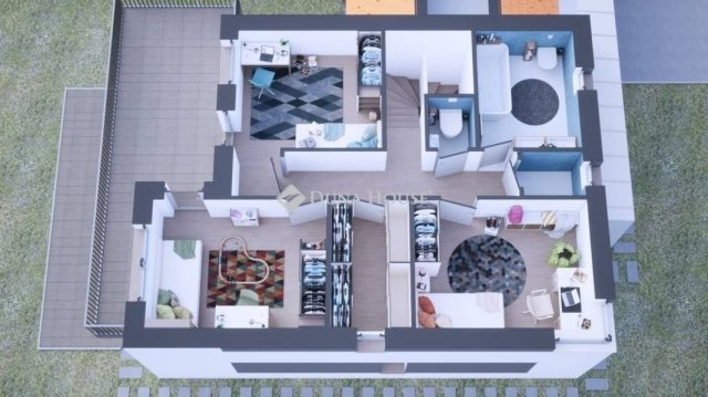 Eladó ikerház, Veresegyházon 149 M Ft, 5 szobás