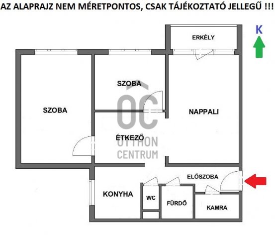 Eladó panellakás, Budapesten, IV. kerületben, Rózsa utcában