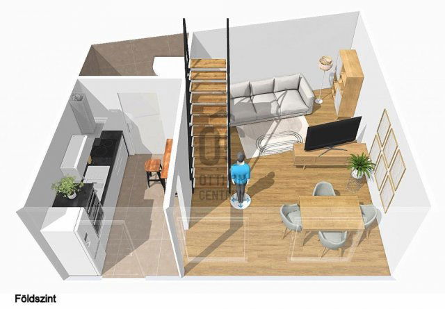 Eladó téglalakás, Budapesten, IX. kerületben 58 M Ft, 1 szobás