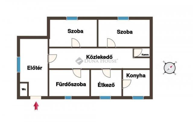 Eladó családi ház, Püspökladányban 20 M Ft, 2 szobás
