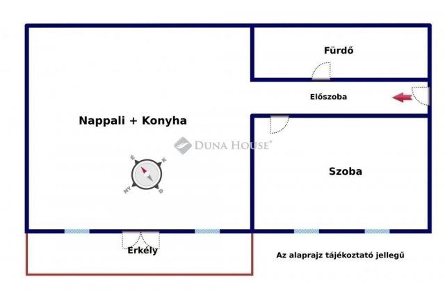 Eladó téglalakás, Budapesten, VI. kerületben 95.9 M Ft, 2 szobás