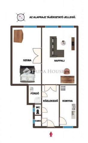 Eladó téglalakás, Budapesten, VIII. kerületben 73.9 M Ft