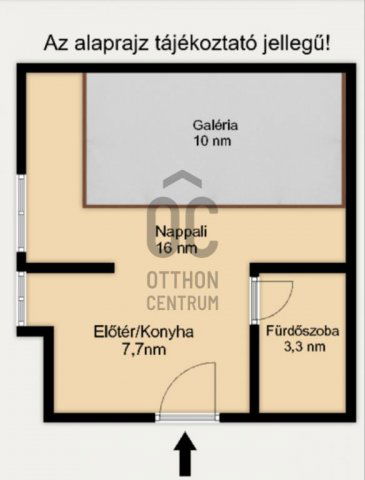 Eladó téglalakás, Budapesten, VII. kerületben 49.9 M Ft