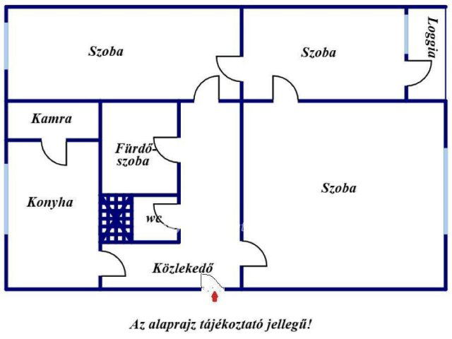 Eladó panellakás, Mezőhegyesen 14.9 M Ft, 1+2 szobás