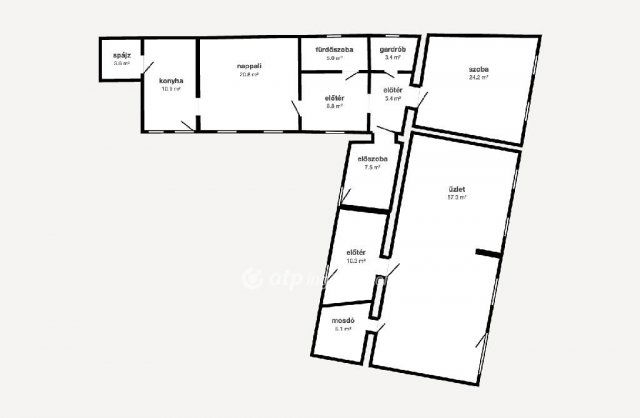 Eladó családi ház, Szerencsen 92 M Ft, 5+1 szobás