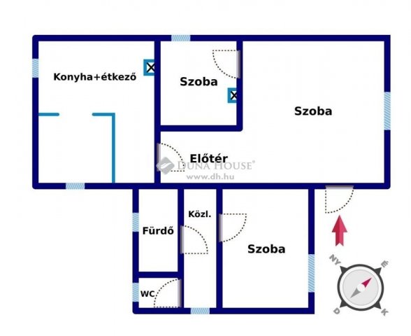 Eladó családi ház, Budapesten, XVIII. kerületben 59.9 M Ft