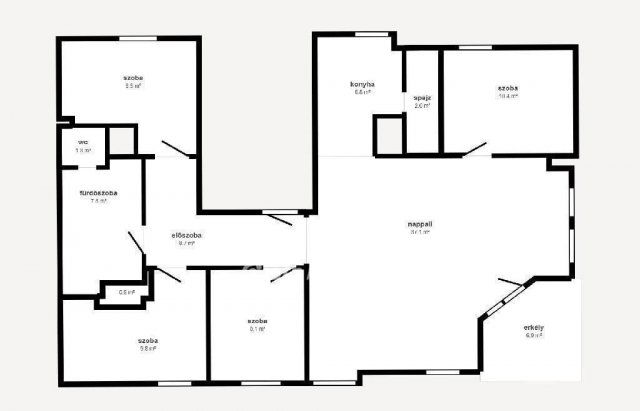 Eladó téglalakás, Miskolcon 54.9 M Ft, 1+4 szobás