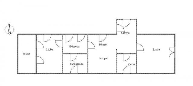 Eladó családi ház, Felsőtárkányban 48 M Ft, 3 szobás