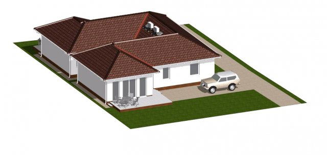 Eladó ikerház, Vácrátóton 84.9 M Ft, 4 szobás