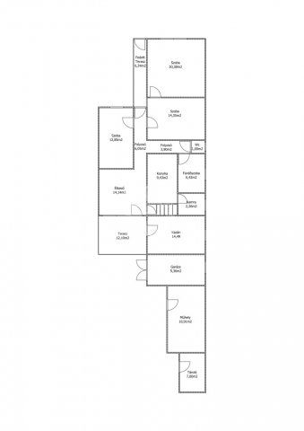 Eladó családi ház, Szigetújfalun 69.9 M Ft, 3 szobás