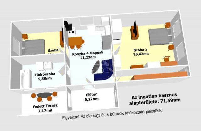 Eladó családi ház, Hajdúnánáson 34.9 M Ft, 2 szobás