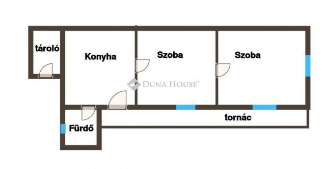 Eladó családi ház, Fegyverneken 12 M Ft, 2 szobás