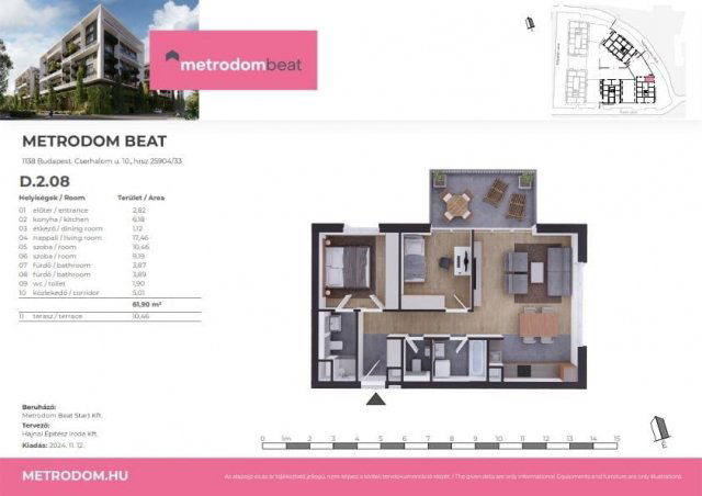 Eladó téglalakás, Budapesten, XIII. kerületben, Turóc utcában