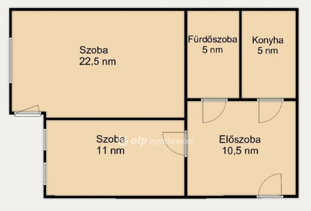 Eladó téglalakás, Budapesten, VII. kerületben 73.9 M Ft