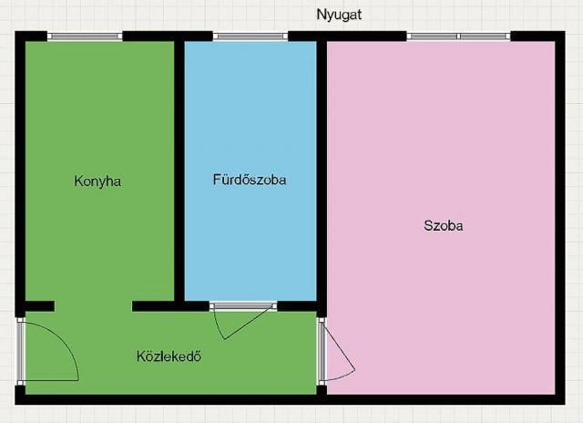 Eladó téglalakás, Budapesten, IV. kerületben, Baross utcában