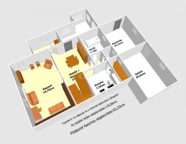 Eladó családi ház, Hajdúdorogon 29.95 M Ft, 4 szobás