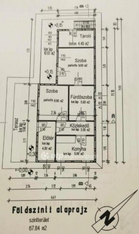 Eladó nyaraló, Dunaharasztin 57.9 M Ft, 1+1 szobás