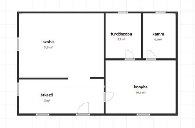 Eladó mezogazdasagi ingatlan, Kállósemjénen 25.9 M Ft, 1 szobás