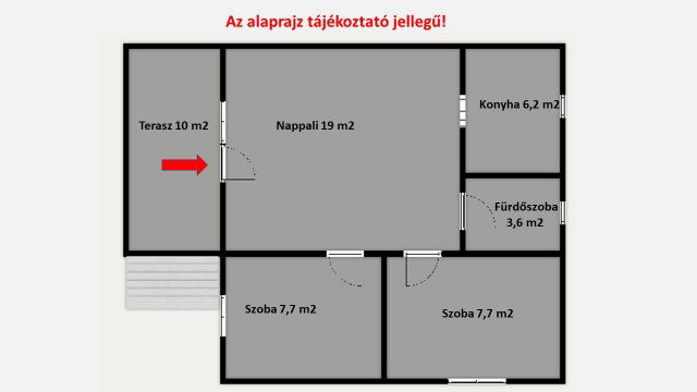 Eladó családi ház, Szigethalmon 57 M Ft, 1+2 szobás