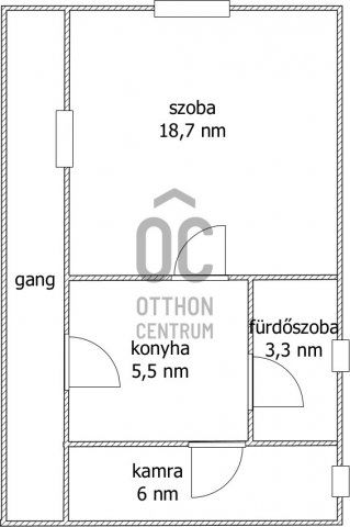 Eladó családi ház, Tápiószentmártonon 8.5 M Ft, 1 szobás