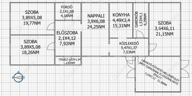 Eladó családi ház, Magyarlakon 49.9 M Ft, 4 szobás