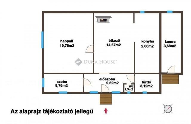 Eladó családi ház, Zsámbokon 45 M Ft, 2 szobás