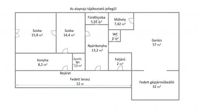 Eladó családi ház, Vámosmikolán 33.9 M Ft, 2 szobás