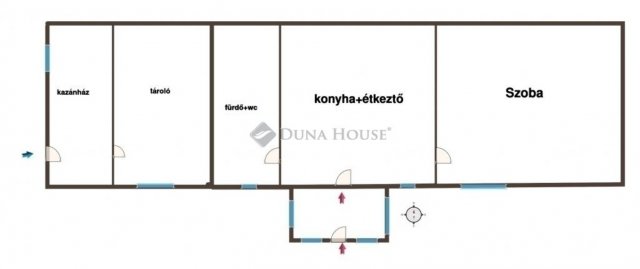 Eladó családi ház, Üllőn 42.9 M Ft, 1 szobás