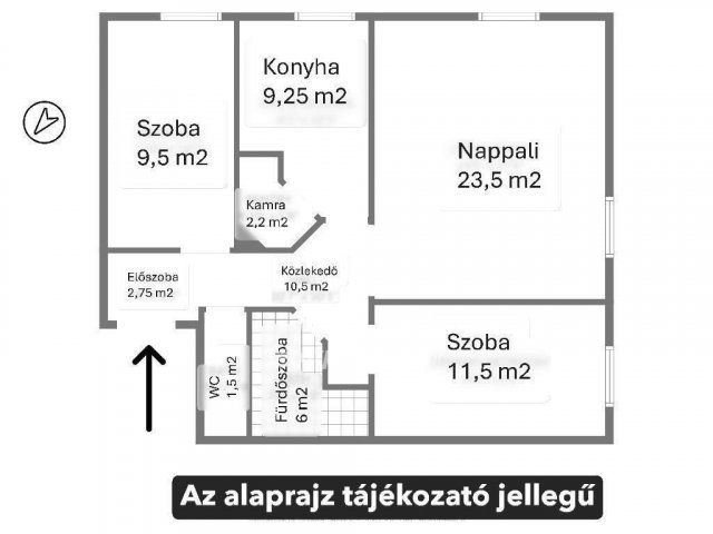 Eladó téglalakás, Győrött 81.5 M Ft, 3 szobás