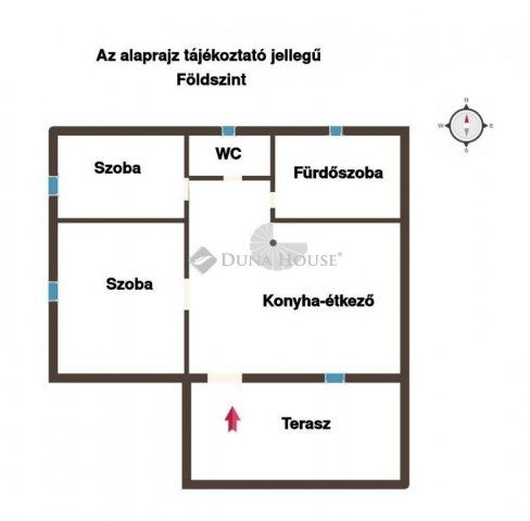 Eladó családi ház, Dunaharasztin 109.9 M Ft, 4 szobás
