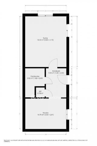 Eladó családi ház, Abádszalókban 25.9 M Ft, 1 szobás