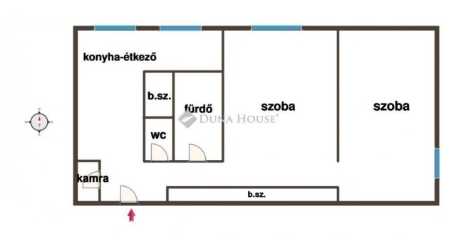 Eladó téglalakás, Zalaegerszegen 33.5 M Ft, 2 szobás
