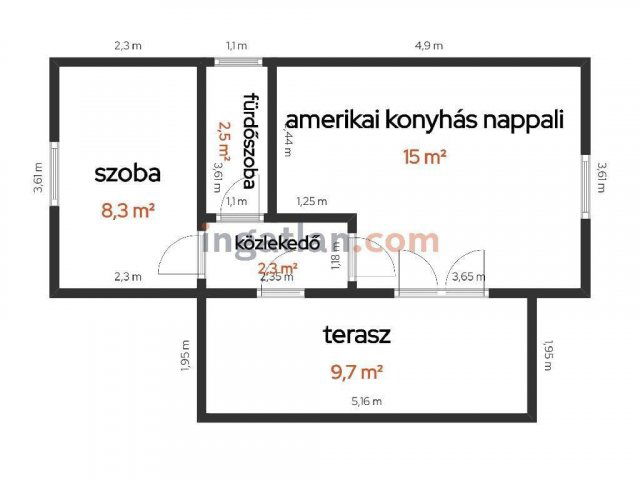 Eladó nyaraló, Tiszakécskén 24 M Ft, 2 szobás