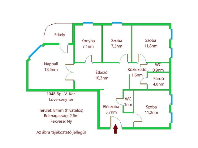 Eladó panellakás, Budapesten, IV. kerületben, Lóverseny téren