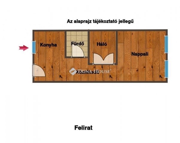 Eladó téglalakás, Budapesten, VIII. kerületben 55.9 M Ft