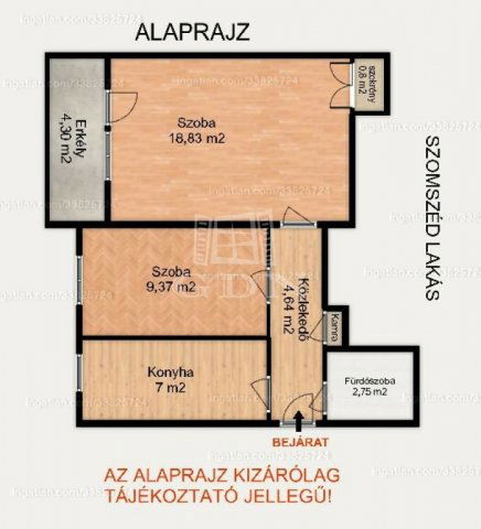 Kiadó téglalakás, albérlet, Szigetszentmiklóson 200 E Ft / hó