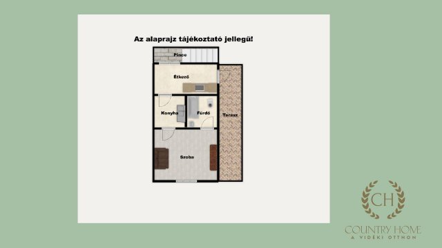 Eladó nyaraló, Sándorfalván 18.9 M Ft, 1 szobás