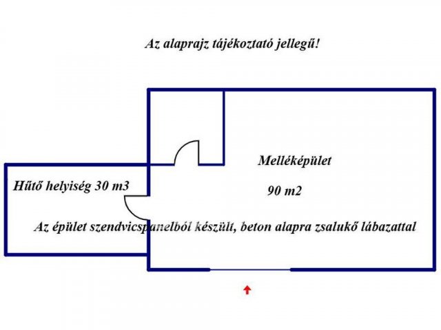 Eladó családi ház, Kiskunfélegyházán 33 M Ft, 1+1 szobás
