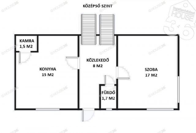 Eladó családi ház, Szedresen 44 M Ft, 5 szobás