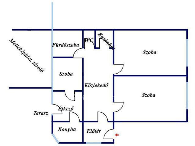 Eladó családi ház, Nyírtelken 43.2 M Ft, 3 szobás