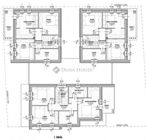 Eladó ikerház, Vecsésen 120 M Ft, 4 szobás