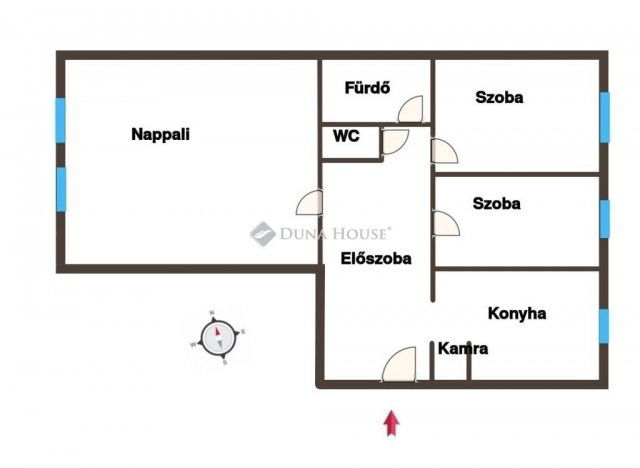Eladó téglalakás, Szombathelyen 49.9 M Ft, 3 szobás