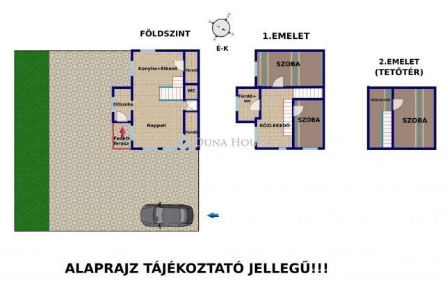 Eladó ikerház, Sülysápon 73.9 M Ft, 4 szobás