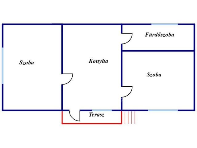 Eladó családi ház, Szilaspogonyon 8.9 M Ft, 2 szobás