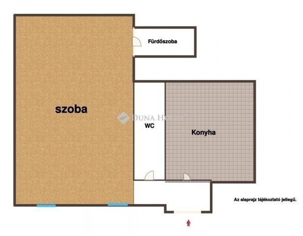 Eladó téglalakás, Budapesten, VI. kerületben 62 M Ft, 1 szobás