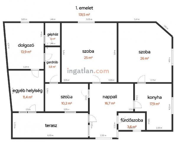 Eladó családi ház, Tiszasason 18 M Ft, 3 szobás