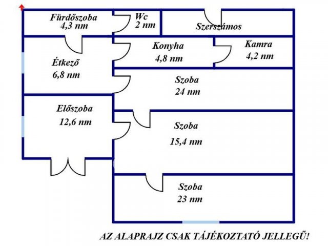 Eladó családi ház, Kunszentmártonban 17 M Ft, 3 szobás