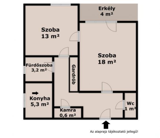 Eladó téglalakás, Budapesten, XX. kerületben 53.9 M Ft, 2 szobás